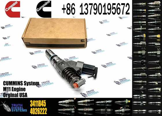 M11 ISM ISM11 QSM11 Engine Spare Parts 3411845 3411845PX 3411845RX Diesel Fuel Injector for Cumminsss