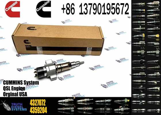 High Quality Diesel Engine Injector 4327072 4307414 Fuel Injector Model 430-7414 for QSL Excavator QSL9.3 ISCE Engine 6L
