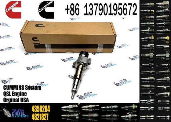 Cummins QSC8.3 QSL9.3 QSL9.5 Diesel Engine Parts Fuel Injector 4359204 4921827 435-9204 C4359204 Excavator Spare Parts