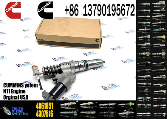 QSM11 ISM11 Diesel Engine Fuel Injector Parts New Condition Replacement 4061851 4026222 3411754 3083849 3411756