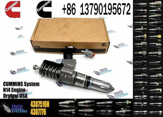 New Construction Machinery Fuel Injector Parts for CUMMINS Diesel Engine Compatible Models N14 4307516N 3411767T 3407776 3087807
