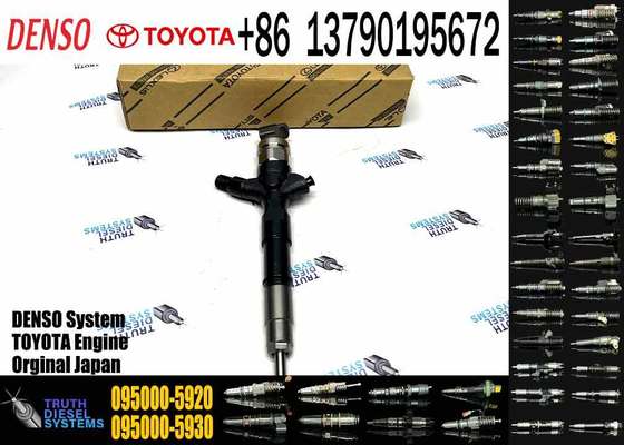 In Stock 095000-5920 23670-0L020 23670-09070 Fuel Injector Assembly for Hilux 3.0L D 1KD Diesel New Condition Engine Code 2KD