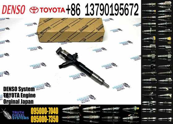 095000-7040 23670-39145 Common Rail Injector for Toyota Hiace 2kd-Ftv 2.5 D-4D