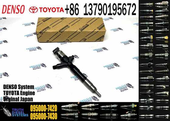 Diesel Fuel Injector 095000-7420 23670-30250 for Toyota 2.5 2KD-FTV Engine