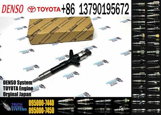 Good Price 095000-6710 095000-7010 095000-7011 095000-7440 23670-30120 FUEL INJECTOR for TOYOTA 1KD INJECTOR NOZZLE EURO 4 DYNA
