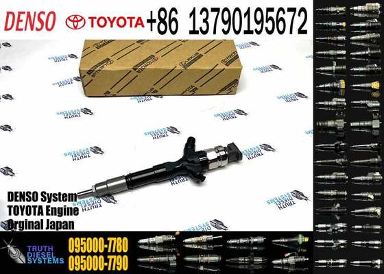 Diesel Fuel Type New 23670-30220 095000-7780 23670-39316 23670-39215 23670-39310 Common Rail diesel Injection Valve