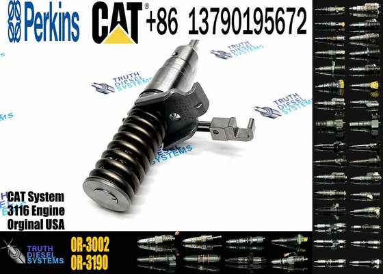 3114 3116 Engine Diesel Fuel Injector 7E-8727 7E8727 0R-3002 for Caterpillar Excavator 205B 213B 214B 224B E110B E240B E240C