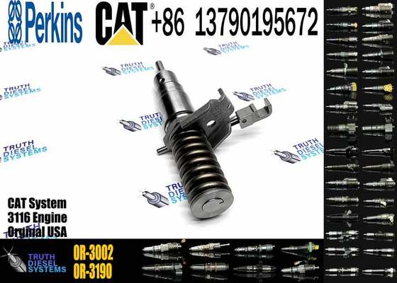 3114 3116 Engine Diesel Fuel Injector 7E-8727 7E8727 0R-3002 for Caterpillar Excavator 205B 213B 214B 224B E110B E240B E240C