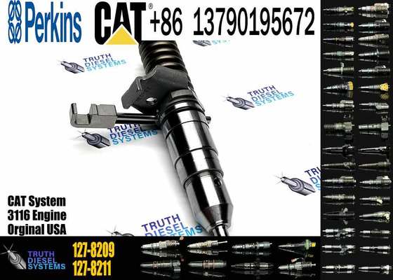 3116 Diesel Engine Fuel Injector 127-8209 1278209 0R-8483 0R8483 127-8211 Excavator Spare Parts for CATERPILLAR E200B 320B