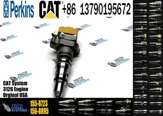 Hot Sell Common Rail Fuel Injector 155-8723 20R-5392 169-7408 Diesel Fuel Injector for CAT Caterpillar 3126B Engine