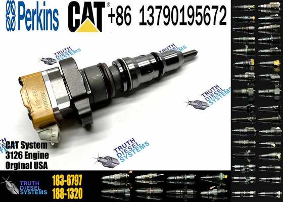 High Performance Diesel Engine Fuel Injector 183-6797 Auto Parts Injection Valves 10R1306