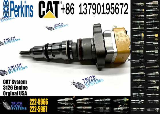 Fuel Injector 10R-0781 198-6605 222-5966 Compatible with Caterpillar CAT Engine 3126B 3126E C7