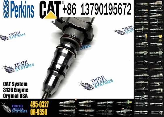 New High Quality Factory Price Common Rail Fuel Injector 495-0327 4950327 for Caterpillar 3126 Engine
