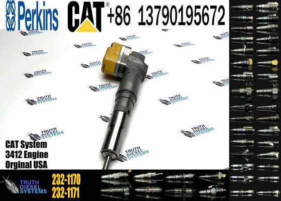 Engine Parts 20R0758 Common Rail 2C-0273 diesel Fuel Injector 2C0273 20R-0758 232-1170 for Caterpillar 3412E Engine Part