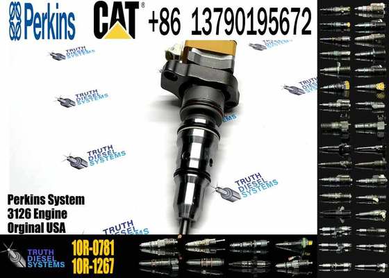New Diesel Engine Injector 1OR-1267 188-1320 10R-9237 173-9379 10R-0781 4CR0197 156-8895 for Caterpillar C3126 Common Rail Steel