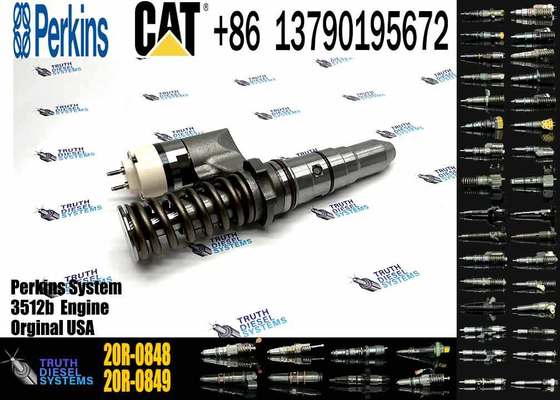 Best-selling and Durable Construction Machinery Diesel Fuel Injector 20R-0848 20R-1270 20R-1263 20R-1282 for CAT Diesel Engine