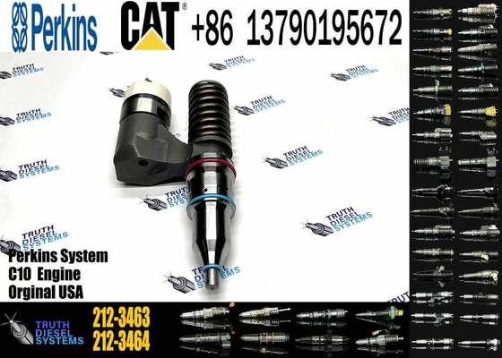 C10 C12 3176C Fuel Injector Engine Parts 212-3463 2123463 10R-0963 10R-9235 Excavator Spare Parts for CATERPILLAR 345B 365B