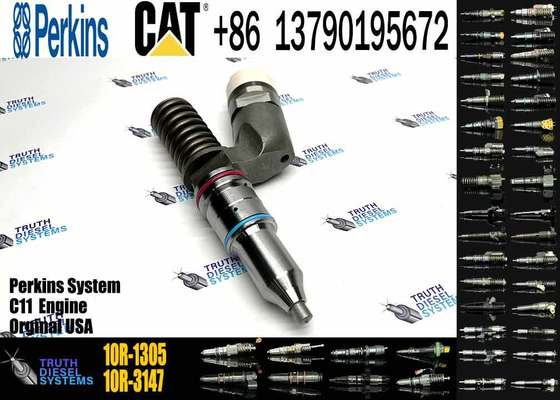 Genuine Brand New for Caterpillar C13 Fuel Injector 250-1309 249-0705 10R-3147 10R-2977 10R-1305 Construction Machinery Parts