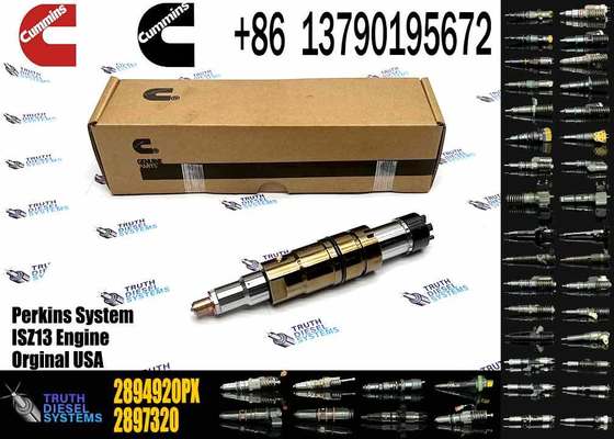 For Cummins HPI ISX15 Engine Fuel Injector Reman 2894920/5579415/2894920NX/5579415NX/2894920PX/5579415RX Injection Valves