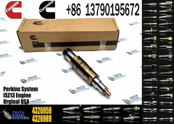 Reman Fuel Injector 4326959 181365371 for Cummins ISZ13 QSZ13 Diesel Engine