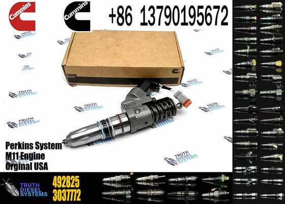 New Construction Machinery Fuel Injector for M11 Diesel for CUMMINS Diesel Engine 3411755 3411753 492825 3037772 4928517