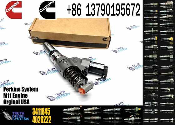 FOR Cummins Qsm11 Engine Fuel Injector Assembly 3411845 Construction Machinery Excavator Accessories Nozzle