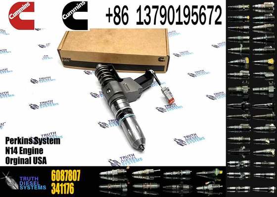 New Stainless Steel Fuel Injector for N14 Diesel Engine (3080931F 3087558F 4307795 6087807)