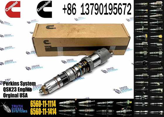 Durable Fuel Injector Assembly 6560-11-1114 6560111114 for Cummins Engine QSK23 Series