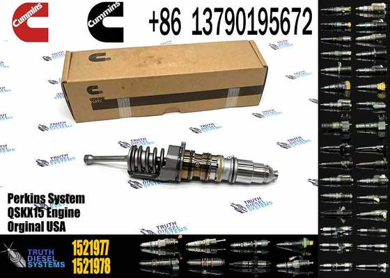 New Construction Machinery Fuel Injector for QSKX15 Diesel Compatible for CUMMINS Diesel Engine-Part Numbers 1499714 1521977