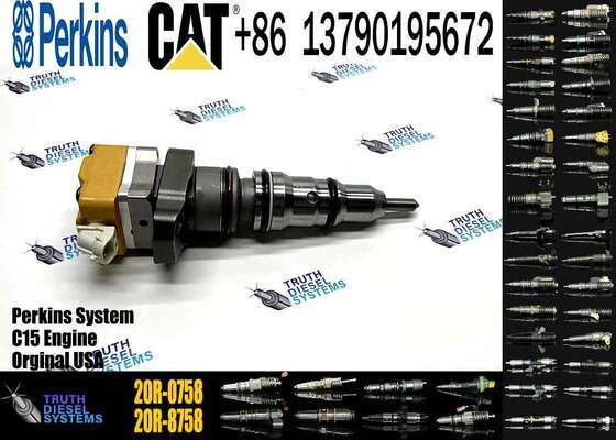 174-7526 20R-0758 Fuel Injector Group Compatible with Engine 3412E | Excavator Repair Tools | High Quality | Durable |