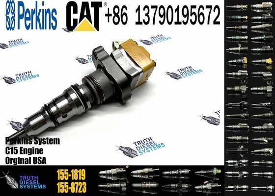 Excavator Spare Parts 222-5966 191-3005 155-1819 Diesel Fuel Injector 2225966 1913005 1551819 for CAT Excavator 3126B Engine