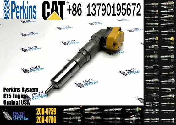 CAT 3412 Truck Engine Fuel Injector 198-4752 104-3377 20R-0759 for Spray Valve System Spare Parts