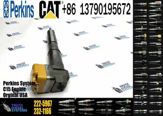 Excavator Engine Parts Fule Injetor 169-7408 174-7527 222-5967 20R-0760 232-1175 173-9272 for 3412E 3408 Fuel Injector
