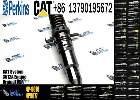 4P-9076 0R-2921 Fuel Injector Compatible with Engine 3516 3512 3508 | Excavator Repair Tools | High Quality | Durable |