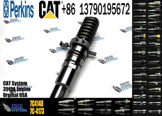 Caterpillar C3512A Common Rail Diesel Engine Injector Fuel Type Injection Valves 4P9076 4P9077 7C4148 6L4355 0R-8338 10R-12527C-4173 7C4173 0R-2922 0R2922 7C-0341