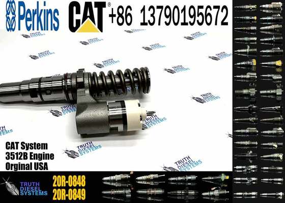 Injector 392-0212 20R-0848 for Caterpillar 3506 3508 3512 3516 3524 Diesel Engines Used in Construction Works