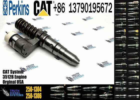 High Quality New Diesel Fuel Injector 10R-1278 2501304 250-1304 for CAT 3508B/3512B/3516B Engine