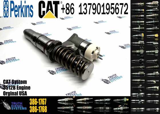 Diesel Common Rail Diesel Fuel Injector 392-0215 386-1767 20R-1276 for Caterpillar CAT 3508B 3512B 3512B Diesel Engine