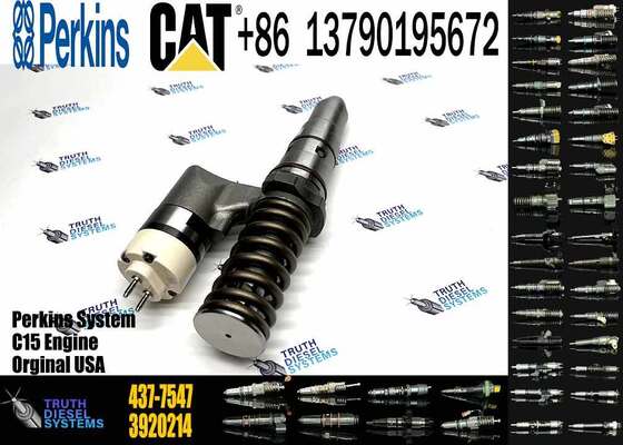 Common Rail Fuel Injector 437-7547 20R-2296 CAT 793C 793D Injector for Caterpillar Machinery Diesel Engine Parts