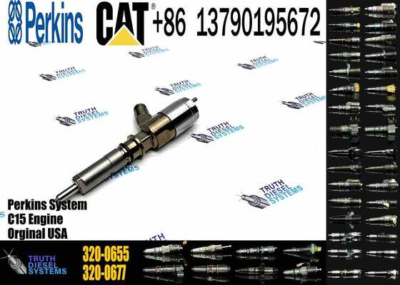 Diesel Common Rail Fuel Injector 320-0655 10R-7674 10R7674 3200655 2645A751 for Caterpillar C6.6 Excavator 320d