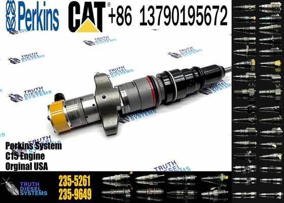 For Caterpillar C-9 Engine Diesel Fuel Injectors 235-2888 235-5261 235-9649 235-5518 235-1400 235-1401 Aluminum Nozzle Injectors