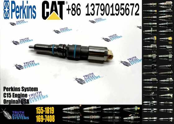 Excavator Spare Parts 222-5966 191-3005 155-1819 Diesel Fuel Injector 2225966 1913005 1551819 for CAT Excavator 3126B Engine