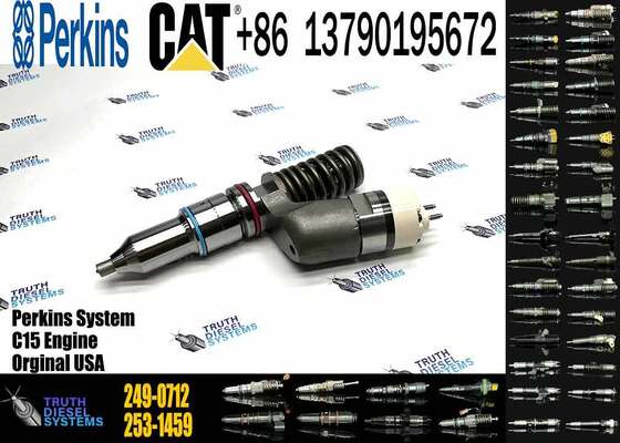 Excavator Engine Parts Fuel Injector 249-0707 249-0708 2490708 249-0712 249-0713 249-0746 250-1302 250-1303 250-1304 250-1306