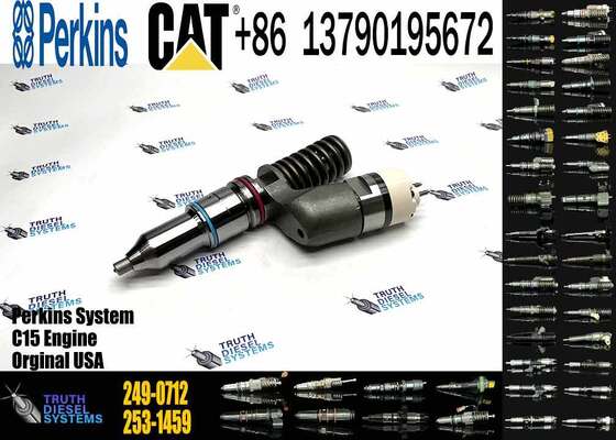 Excavator Engine Parts Fuel Injector 249-0707 249-0708 2490708 249-0712 249-0713 249-0746 250-1302 250-1303 250-1304 250-1306