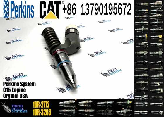 253-0618 10R-2772 Fuel Injector Compatible with Engine C18 C15 | Excavator Repair Tools | High Quality | Durable |