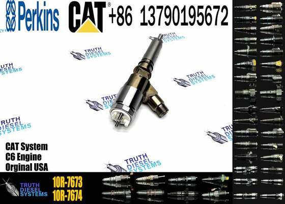 ORIGINAL C6.4 Diesel Parts Injector 320-0690 Common Rail Fuel Injector 10R-7673 10R7673 for C4.4 C6.6 for caterpillar
