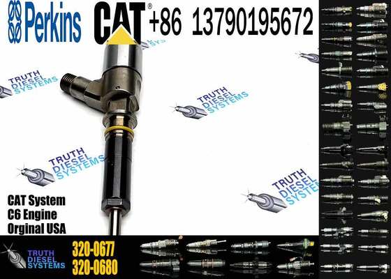 Excavator Engine Parts C4.2 C6.4 C6.6 Engine Fuel Injector 320-0655 320-0680 326-4756 320-0677 320-0690 326-4700 Injector diesel