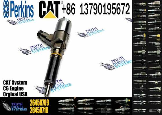 New Diesel Fuel Injectors 282-0490 2645A709 382-0480 306-9380 2645A734 320-0680 for Caterpillar C6.6 Excavator Truck Engine