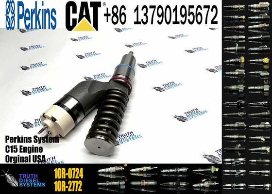 New Diesel Engine Injector 276-8307 374-0705 1OR-0724 253-0597 1OR-9787 20R-8048 Steel for Caterpillar C18 C15 Common Rail