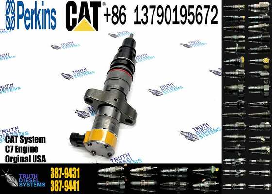 Excavator Fuel Injector 387-9433 for 330D 336D 340D C9 Diesel-Replaces 10R-7222 387-9431 459-8473 6 Month Warranty